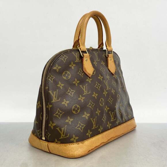 Louis Vuitton Monogram Alma Handbag M51130 Brown Women's - Picture 2 of 11